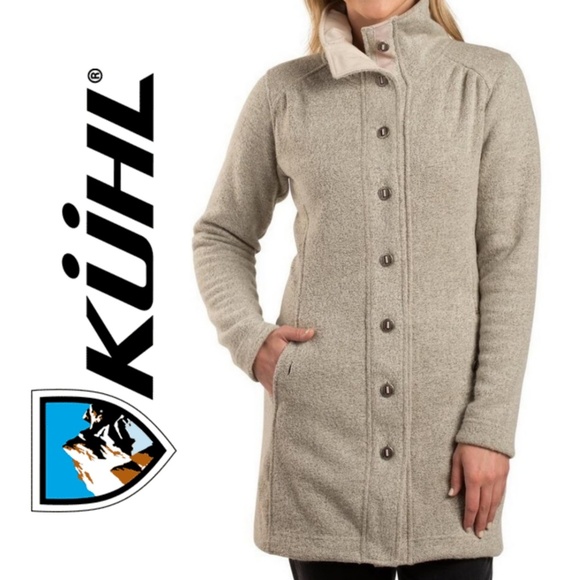 button down fleece cardigan